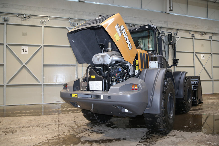 Supercharging efficiency: CASE wheel loaders used in biological section of ZUO Krosno plant